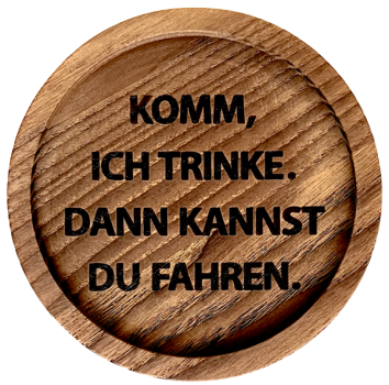 kleinerer Untersetzer "Fahren"